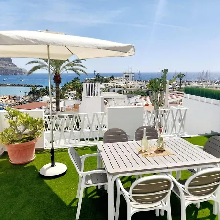 Malibu Mogan Casa Vintage - Amazing Sea/harbour View Puerto De Mogan